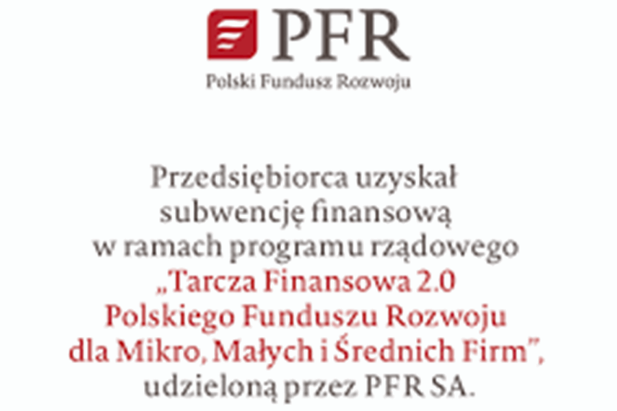 Dofinansowanie z Polskiego Funduszu Rozwoju